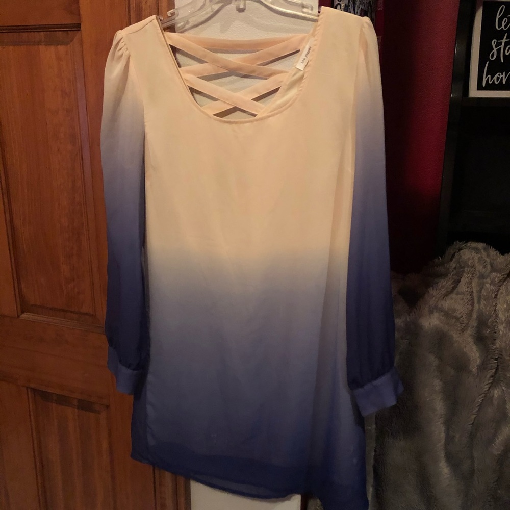 Ombré dress